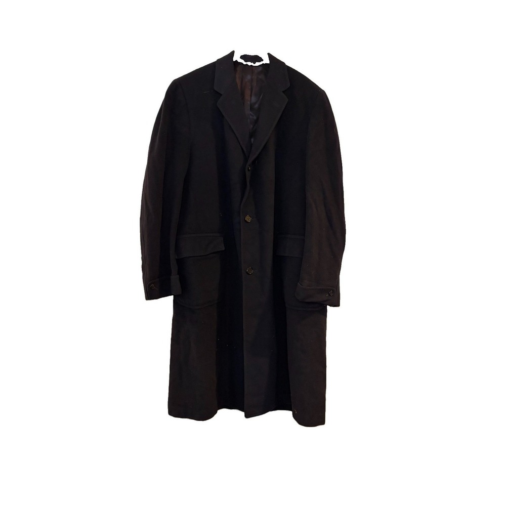VTG RARE H. Freeman & Son Marshall Field & Company Cashmere Trench Coat Size 40